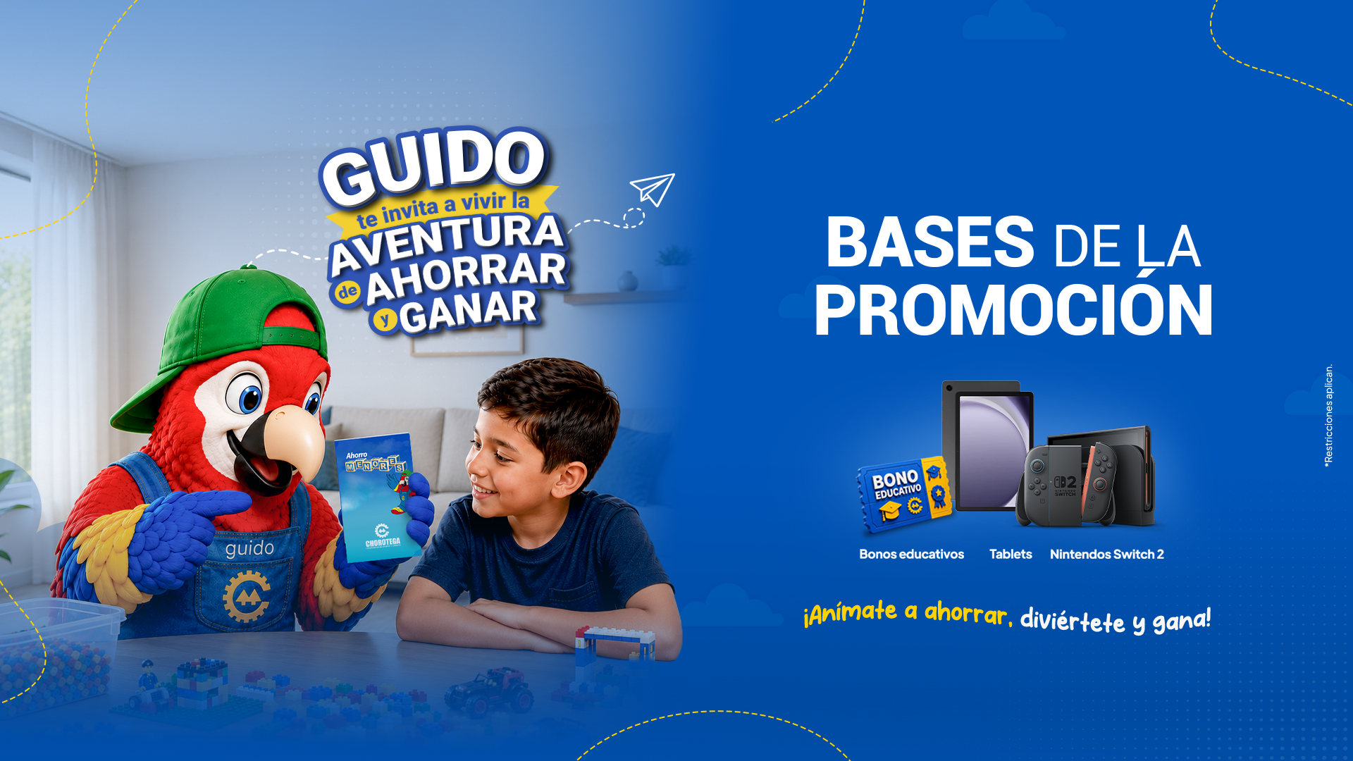 Bases de la Promoción "Ahorra y Vive la Aventura de Ganar"